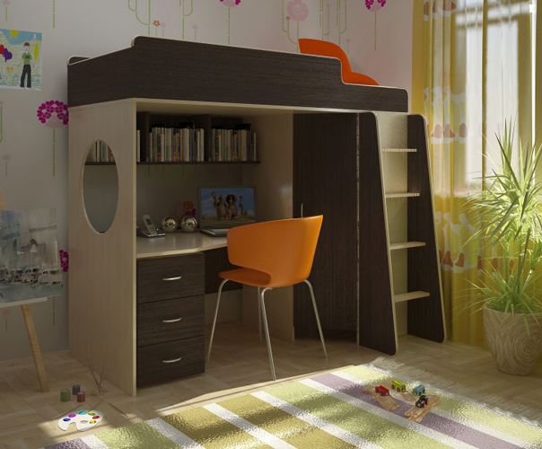 Lit mezzanine pour enfants