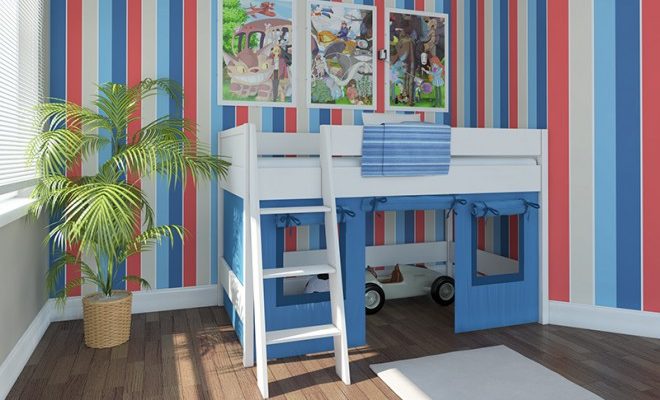 Lit mezzanine pour enfants