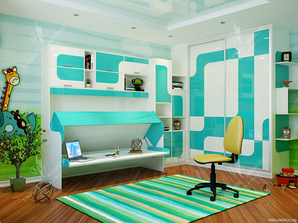 Transformateur de lit de table pour enfants