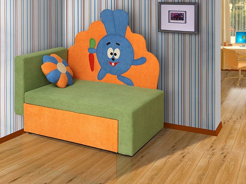 Canapé pour enfants avec un lapin