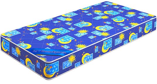 Matelas pour enfants dans une housse en polycoton