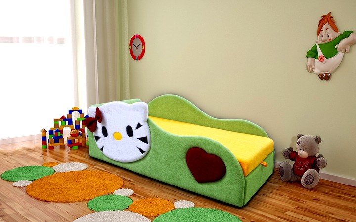 Canapé-lit pour les filles