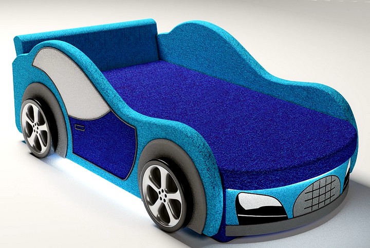Canapé-lit en forme de voiture