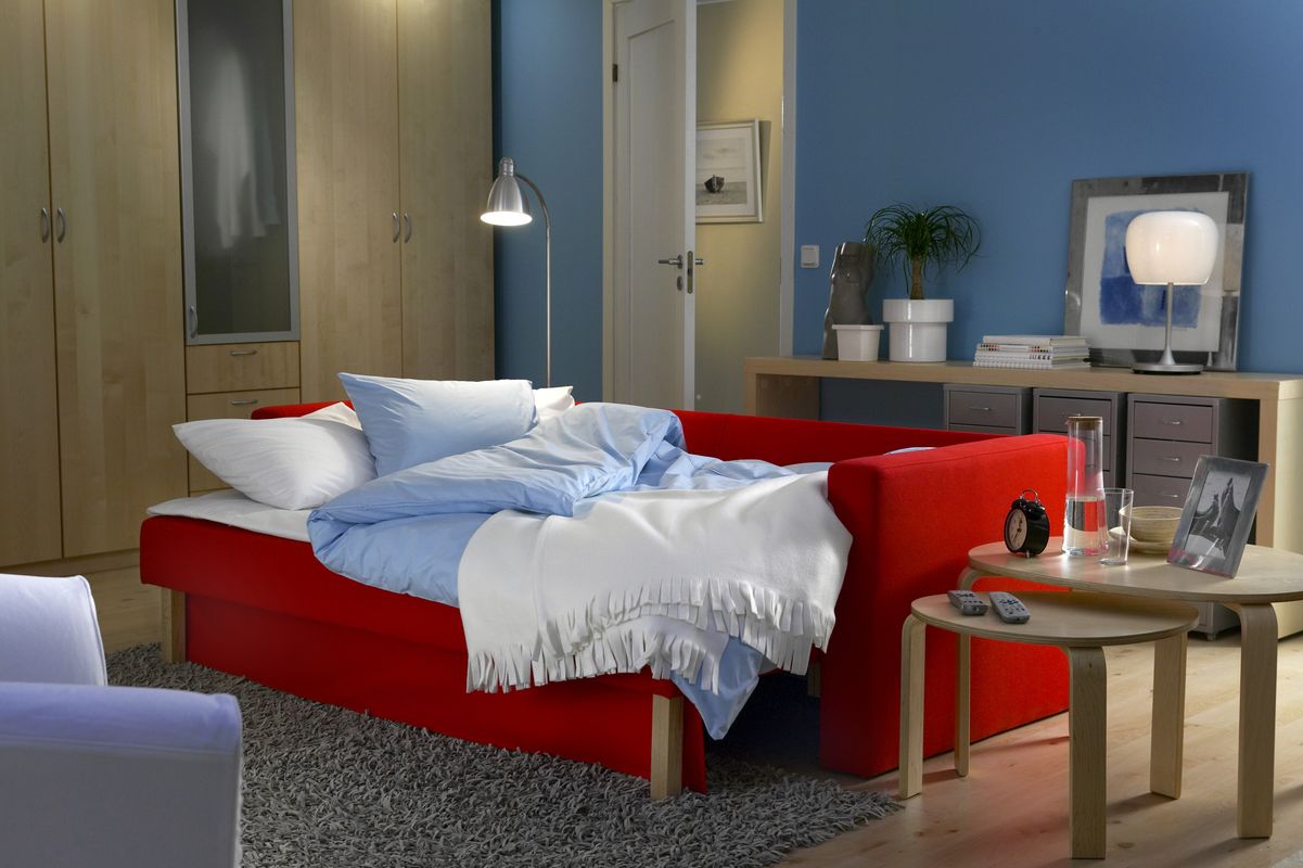 Canapé, canapé et lit double