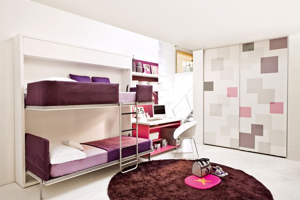 Transformateur de lits superposés pour adolescentes