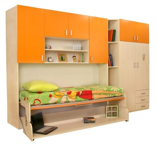 Une option de lit armoire fonctionnelle