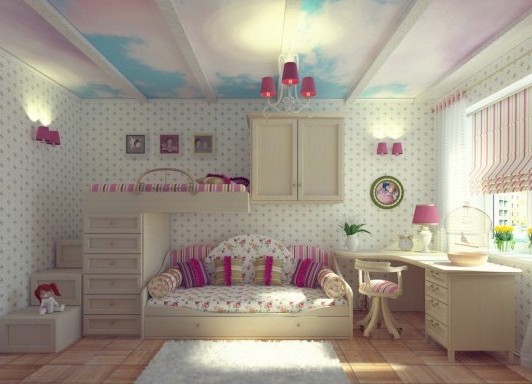 Chambre ado fille