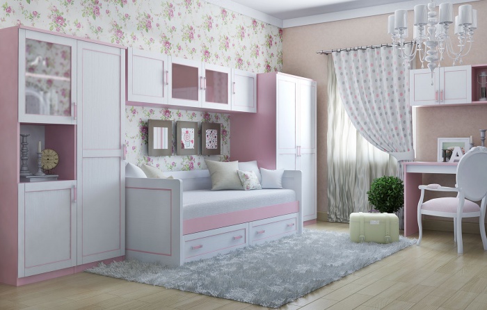 Canapé-lit pour les filles