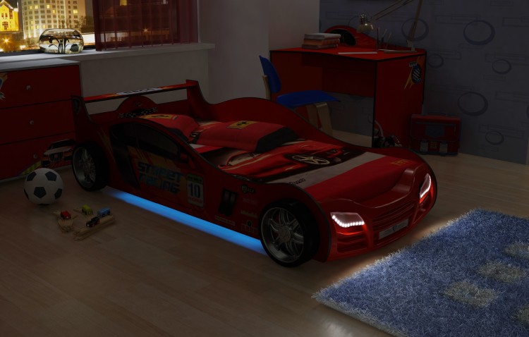 Lit avec rétro-éclairage