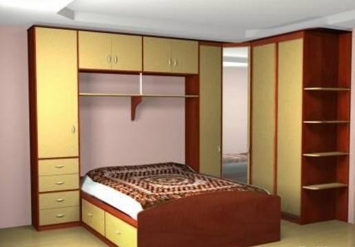 Meuble au dessus du lit