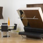 Canapé-lit armoire - meuble confortable