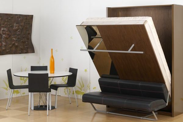 Canapé-lit armoire - meuble confortable