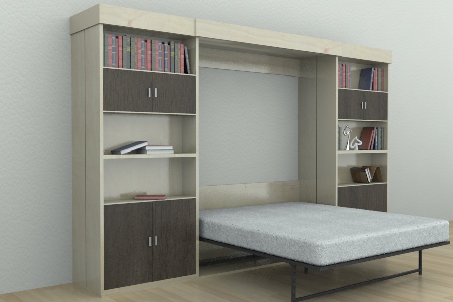 Transformateur lit armoire