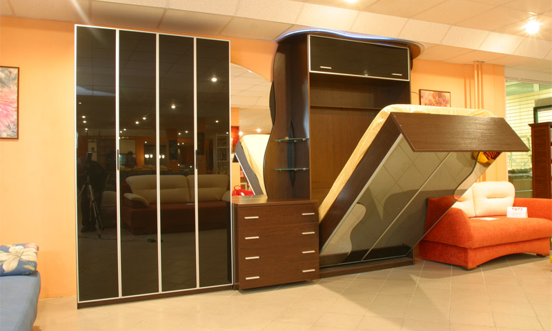 Transformateur lit armoire