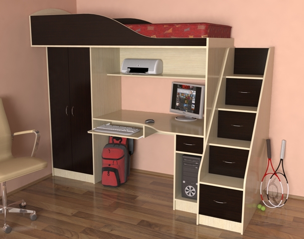 Lit confortable pour un enfant