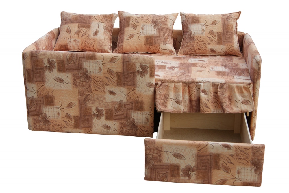 Canapé confortable avec compartiment à linge de lit