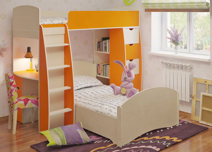 Garderie confortable pour les filles