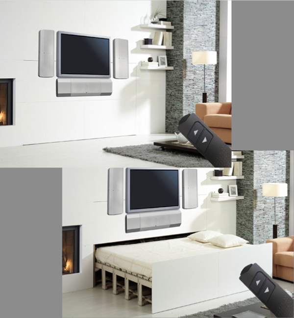 Transformateur pour lit gigogne