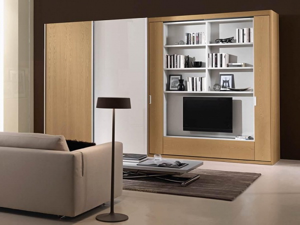 Armoire de lit assemblée