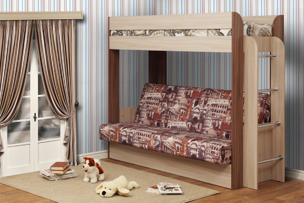 Lit superposé transformateur