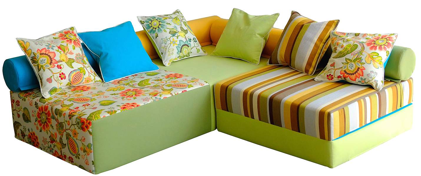 Canapé modulable sans cadre