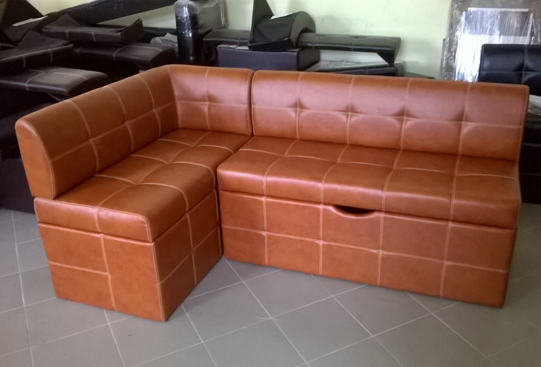 Canapé dans la cuisine