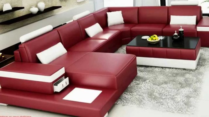 Canapés modulables pour le salon