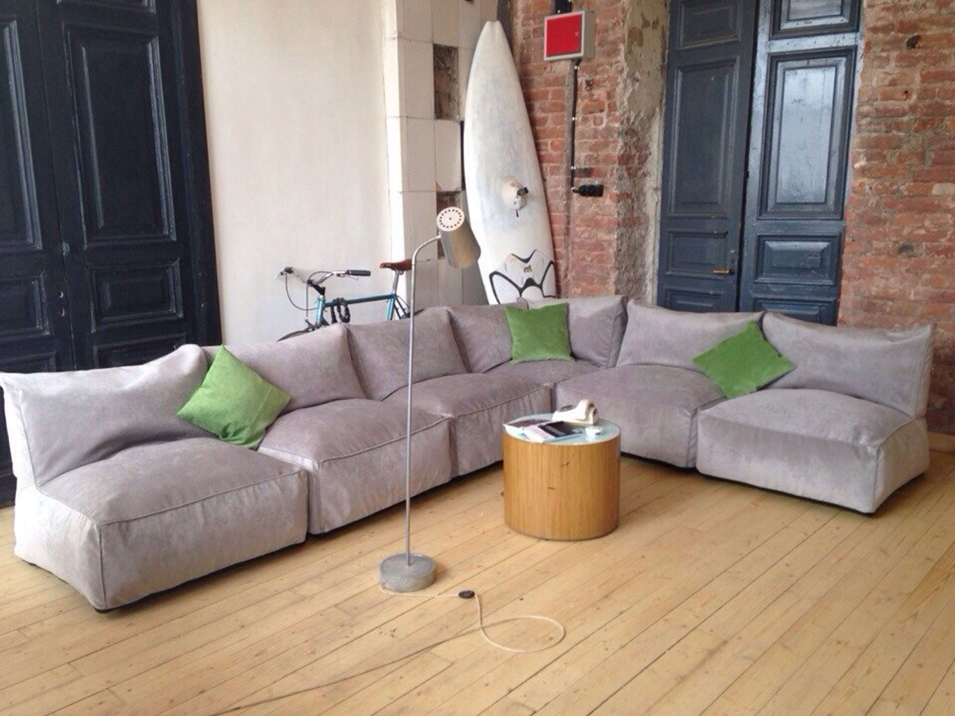 Canapé modulable sans cadre