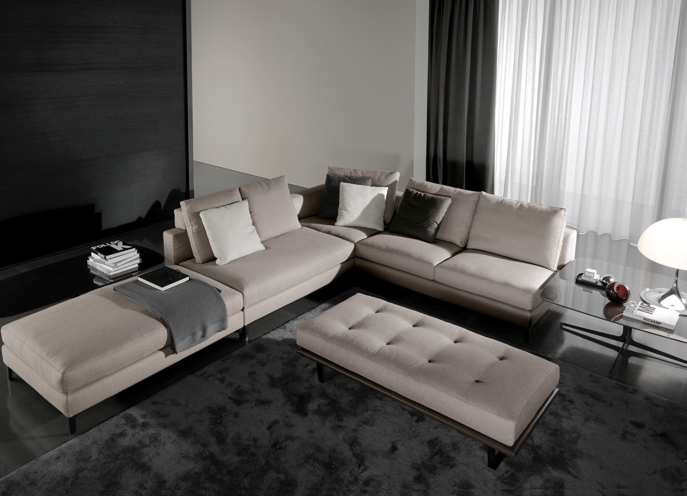 Canapé modulable en L