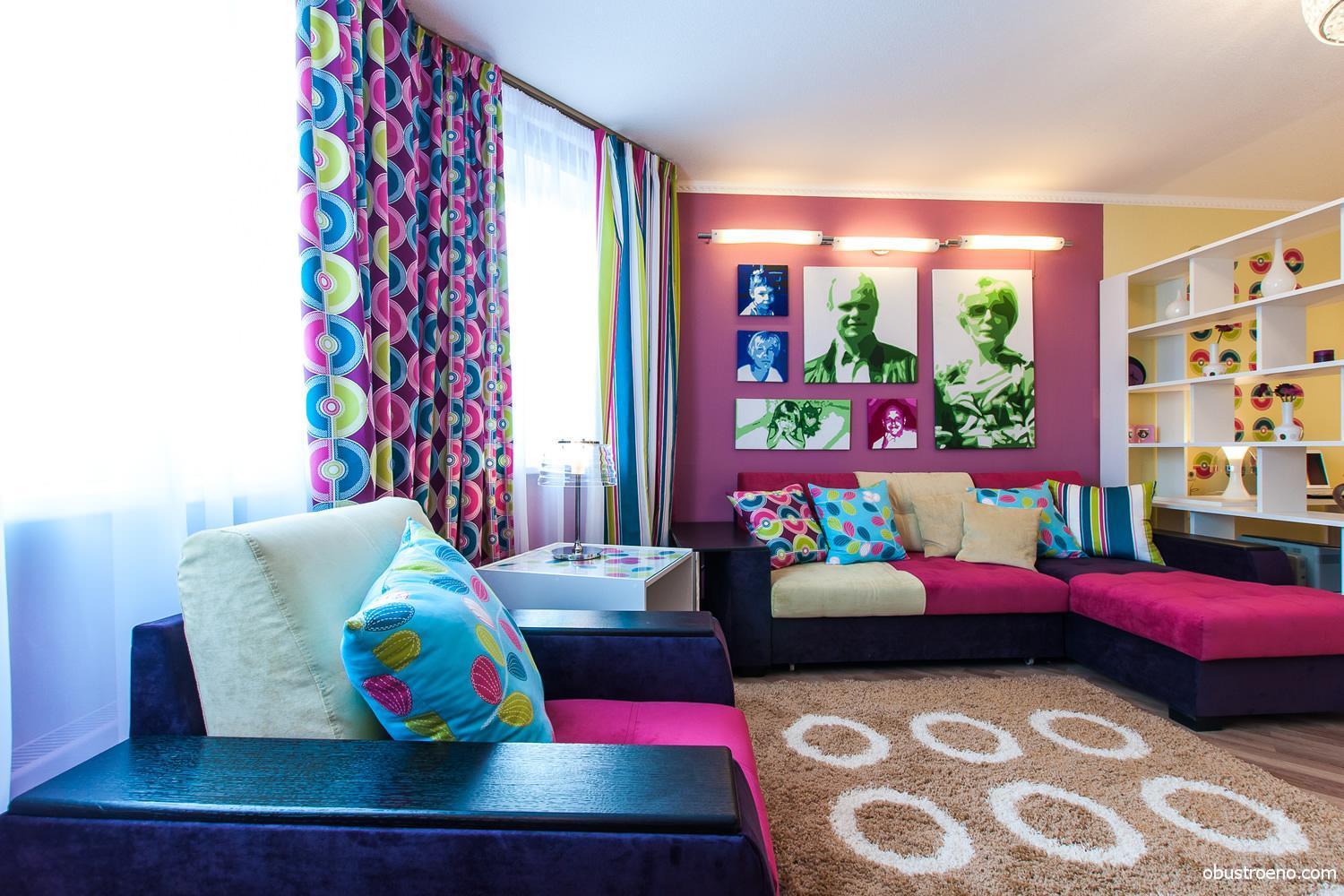 Un petit guide coloré pour créer un intérieur dans le style du pop art