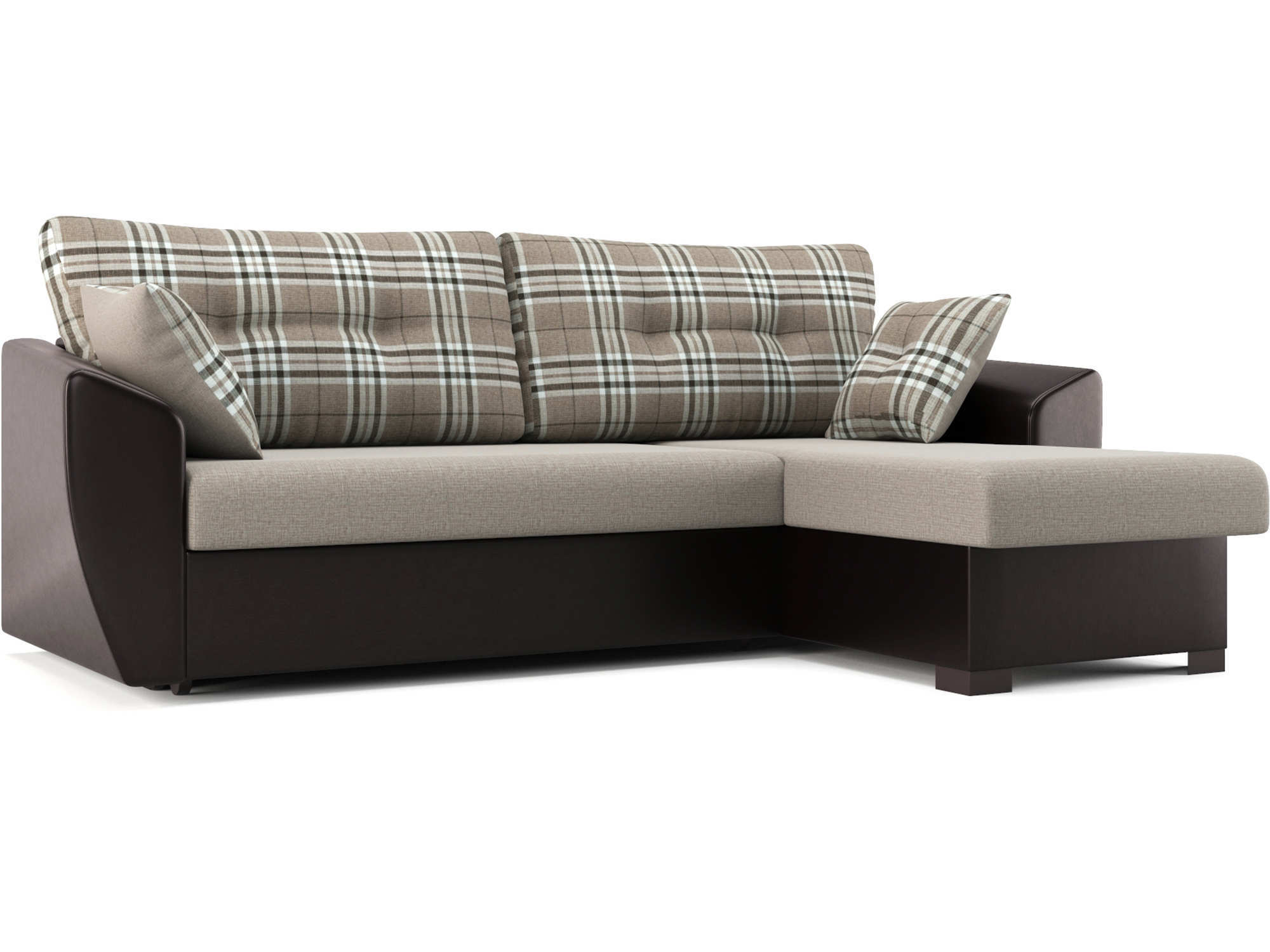 Canapé d'angle gris