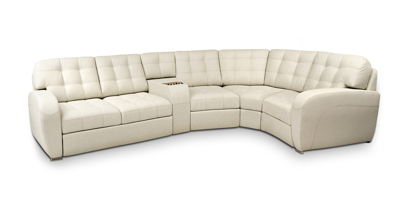 Canapé blanc élégant dans le salon