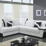 Intérieur noir et blanc