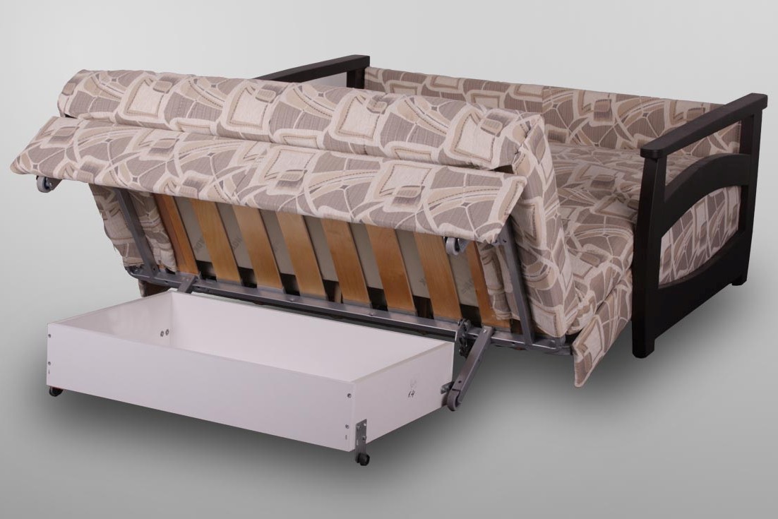 Canapé accordéon avec panier à linge