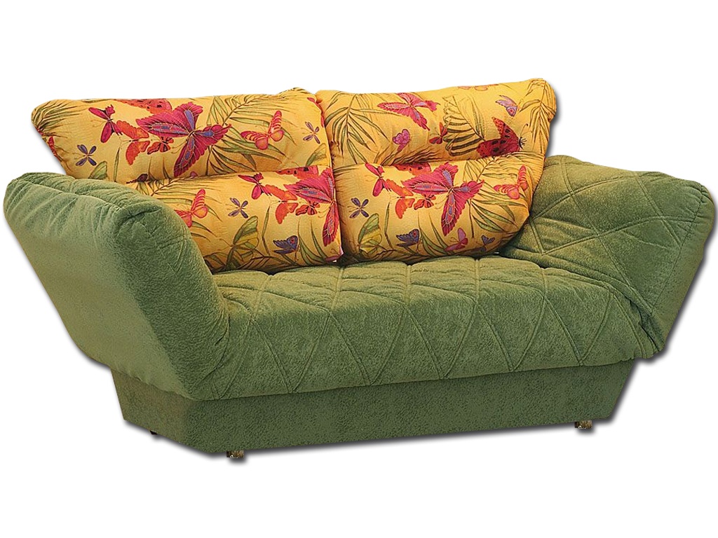 Canapé rembourré en velours