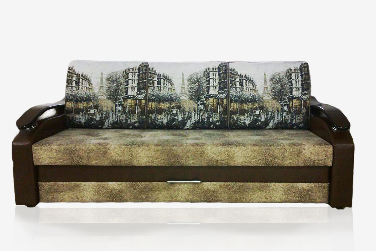 Canapé avec un imprimé