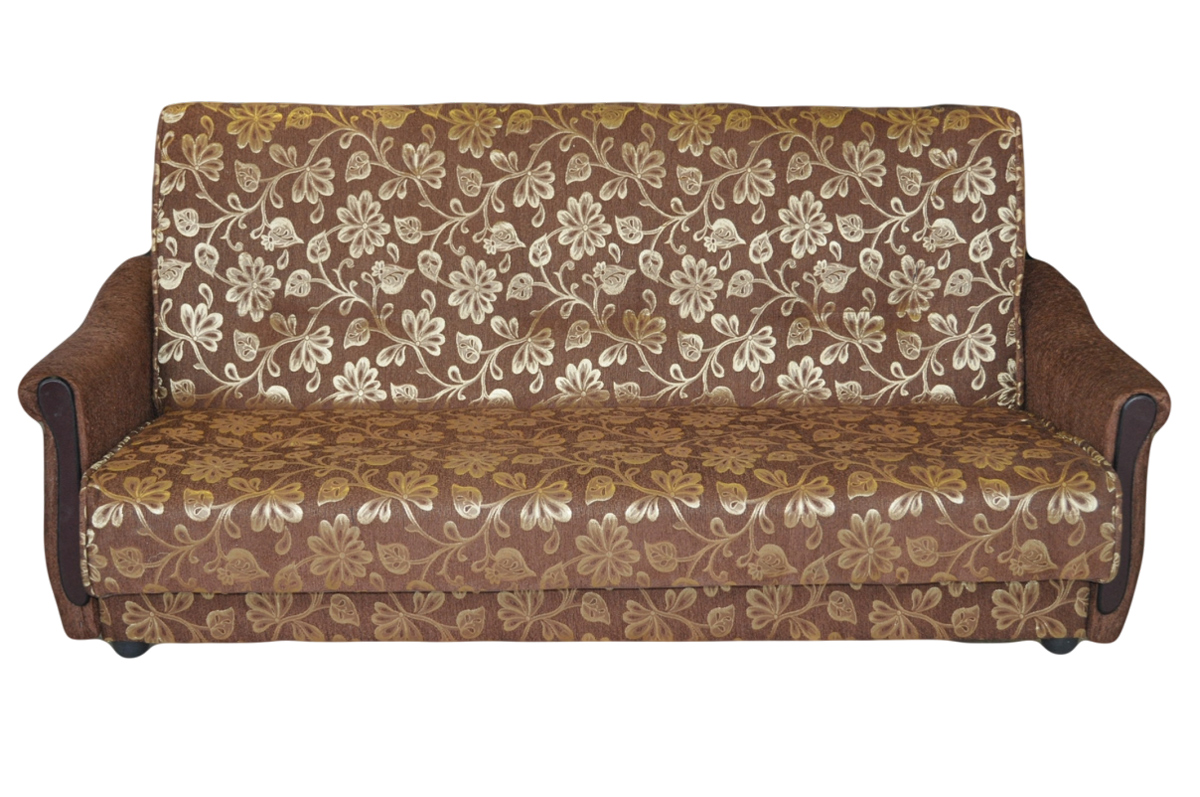 Canapé en tissu damassé
