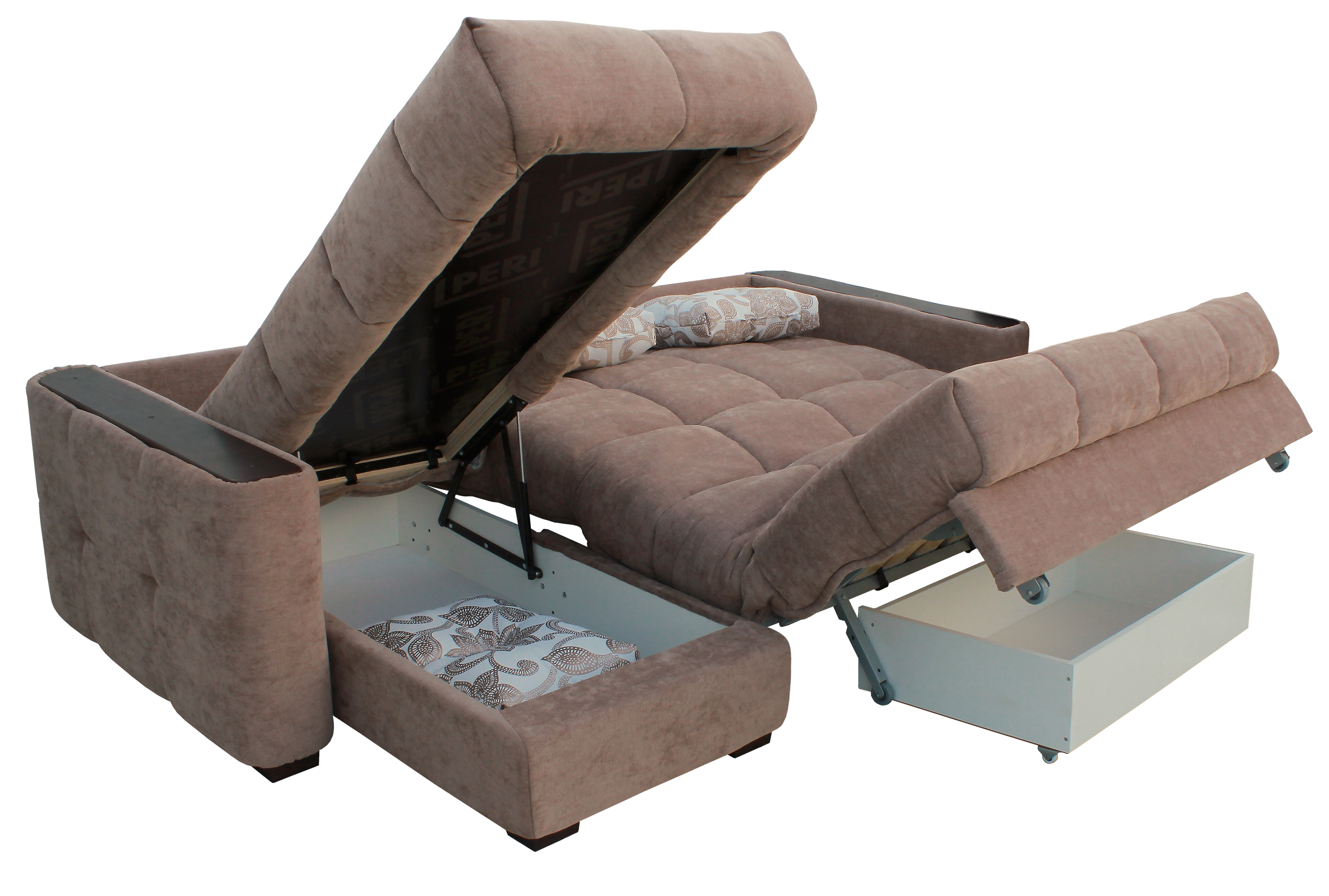 Canapé avec boîte à linge de lit