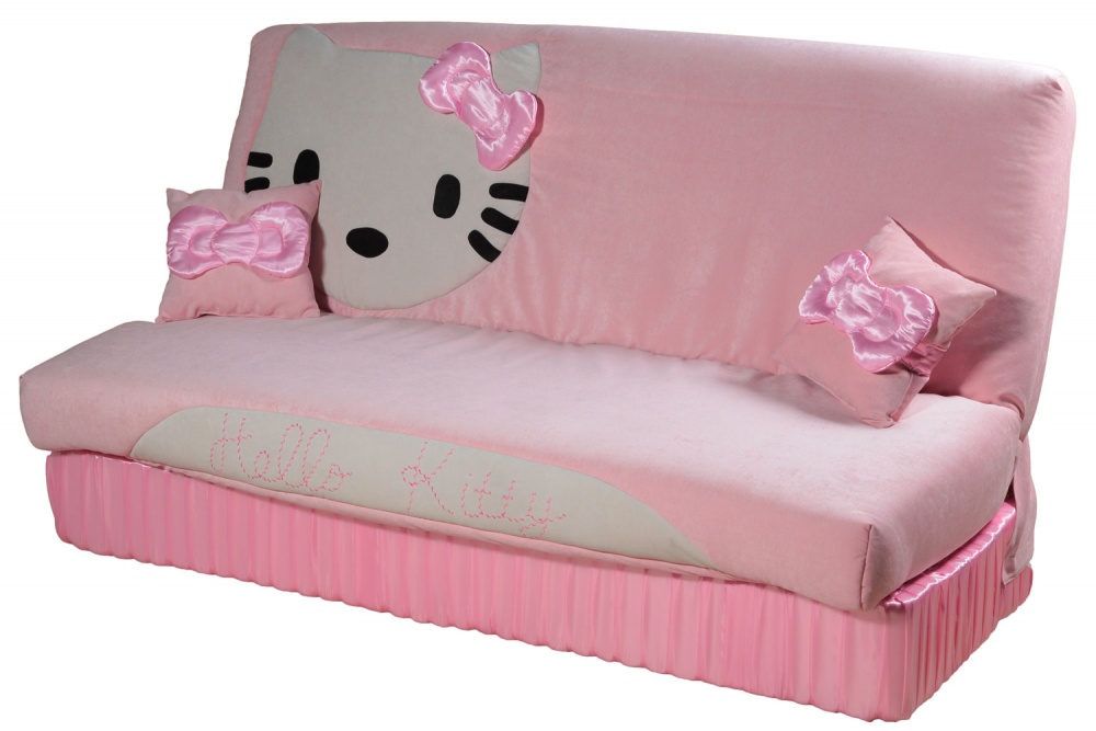 Canapé dans la chambre des filles