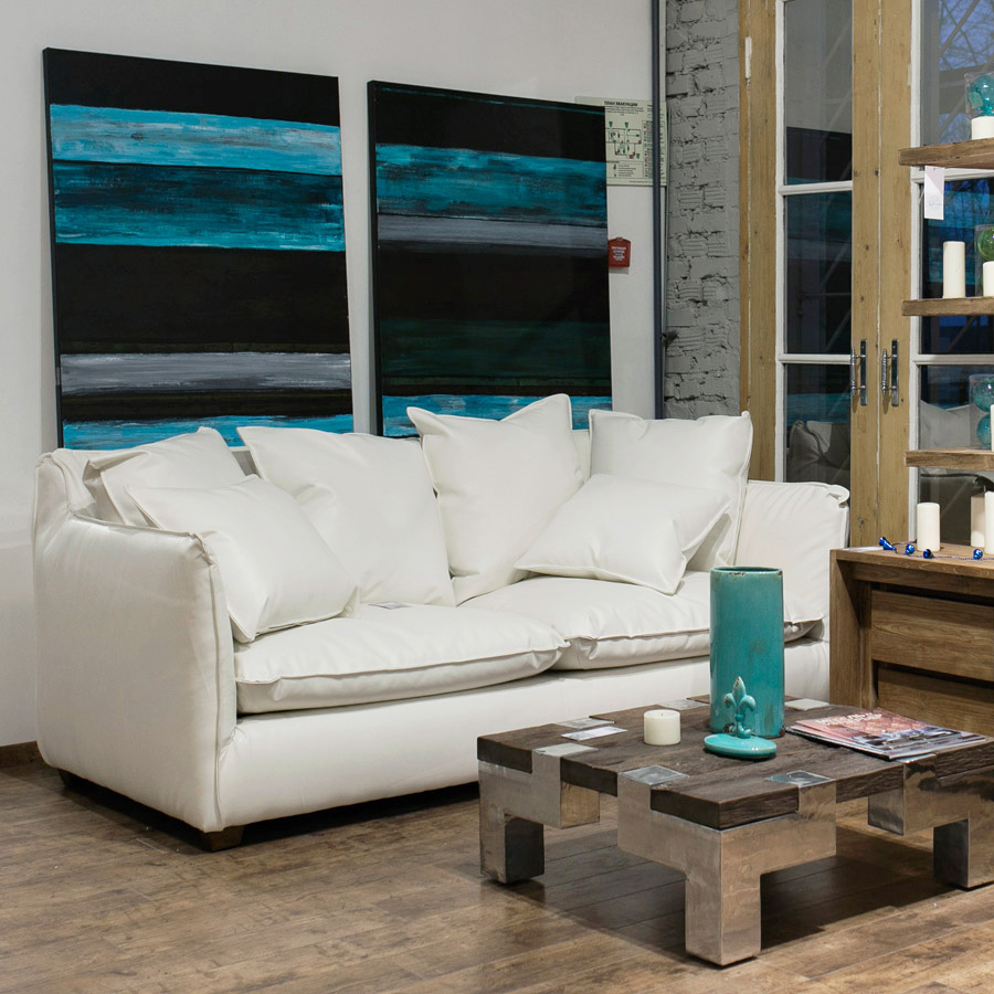 Canapé de style loft