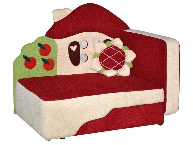 Un canapé en forme de maison