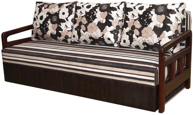 Canapés Book avec accoudoirs en bois