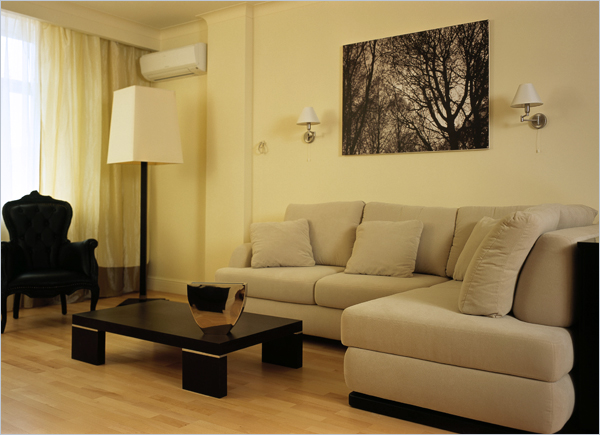 Canapés dans les intérieurs design