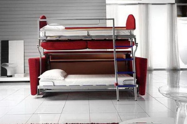 Modèle de canapé à deux étages