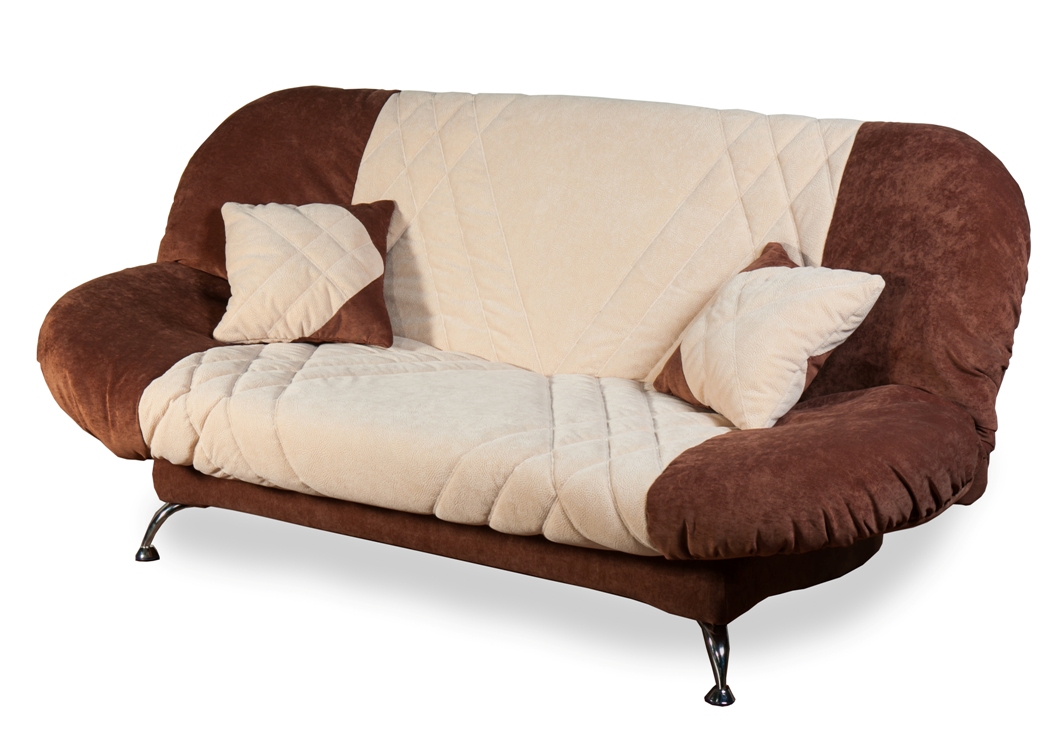 Canapé en deux tons