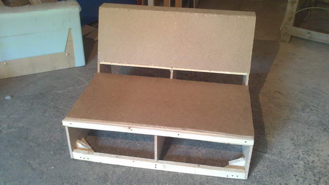 Cadre en contreplaqué