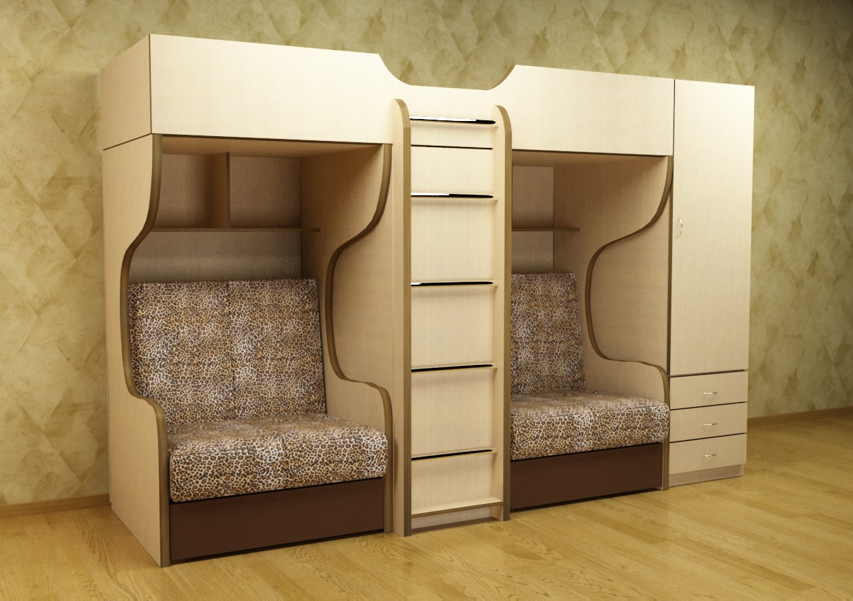 Meubles de rangement pour la chambre des enfants