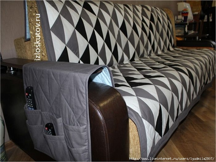 Courtepointe en patchwork