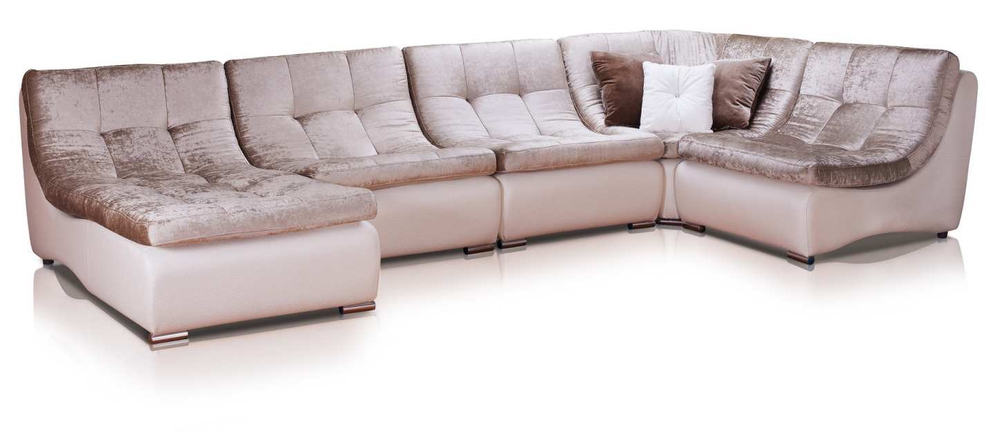 Canapé d'angle modulable