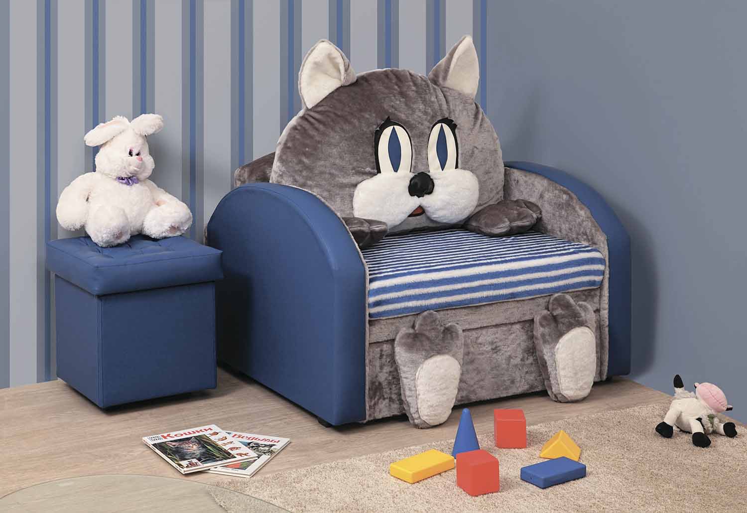 Meubles rembourrés pour la chambre des enfants